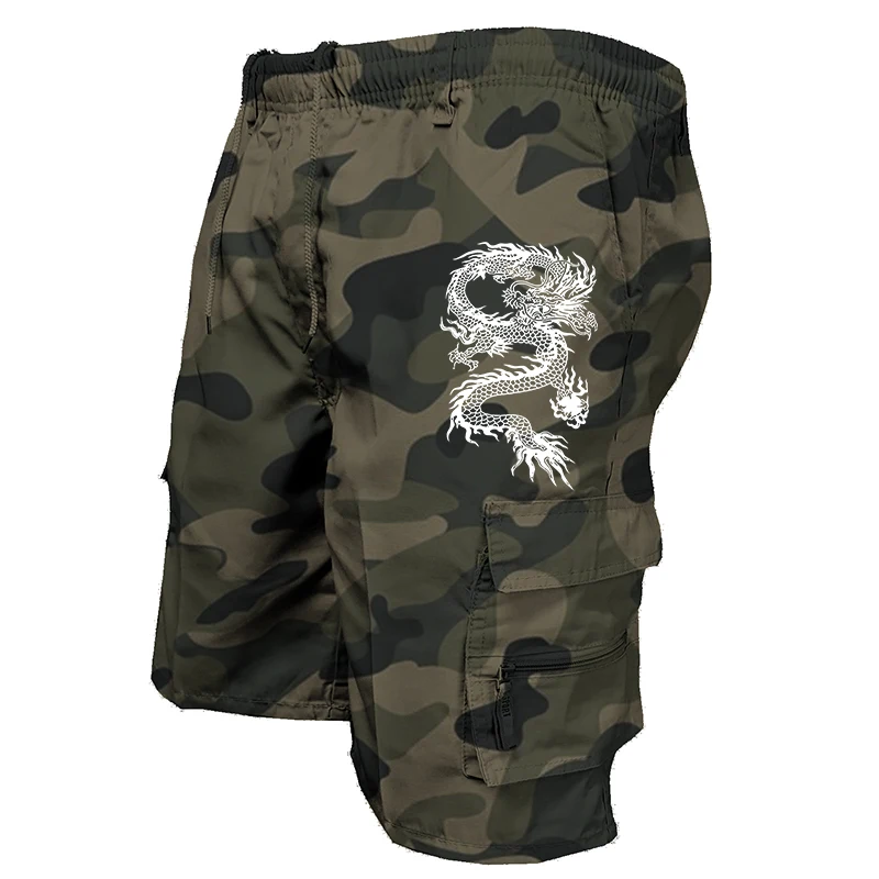 Heren Cargo Short Nieuwe Side Multi-Pockets Heren Losse Werkbroek Casual Korte Broek Man Plus Size Zomer Outdoor Shorts