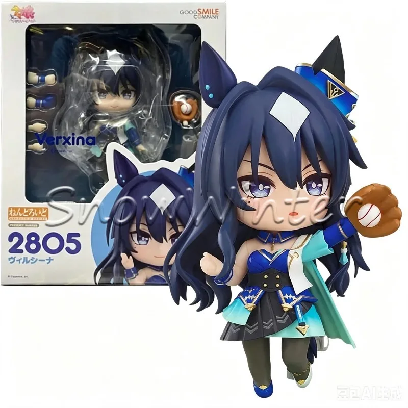 【In‑stock】GSC Original‑Box Nendoroid PrettyDerby 2803 Verxina Cute Anime Figure Foam‑Packaged Gift For Collectors