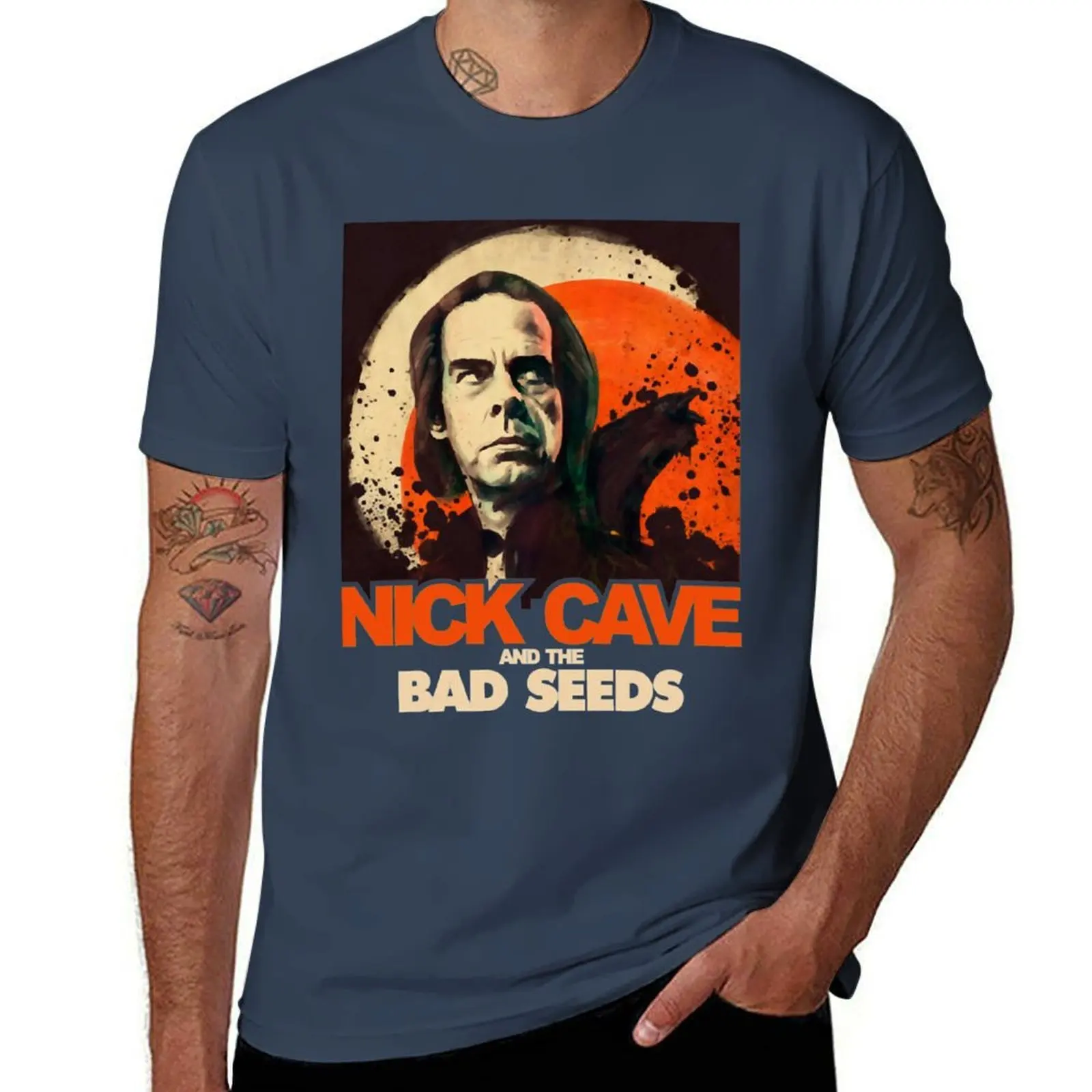 

Nick Cave and the Bad Seeds T-Shirt t shirt man luxury t shirts designer T-Shirt