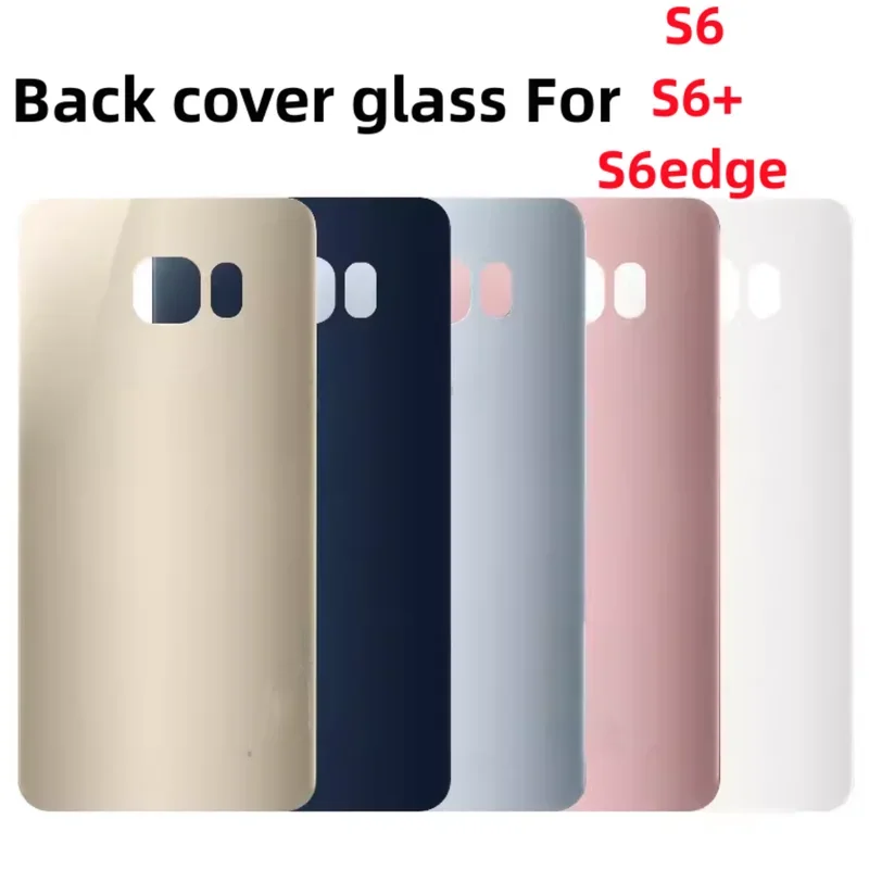 Battery back cover case glass replacement for Samsung Galaxy S6 s6edge s6edge s6edgeplus SM-G9200 g9250 g9280 door housing case