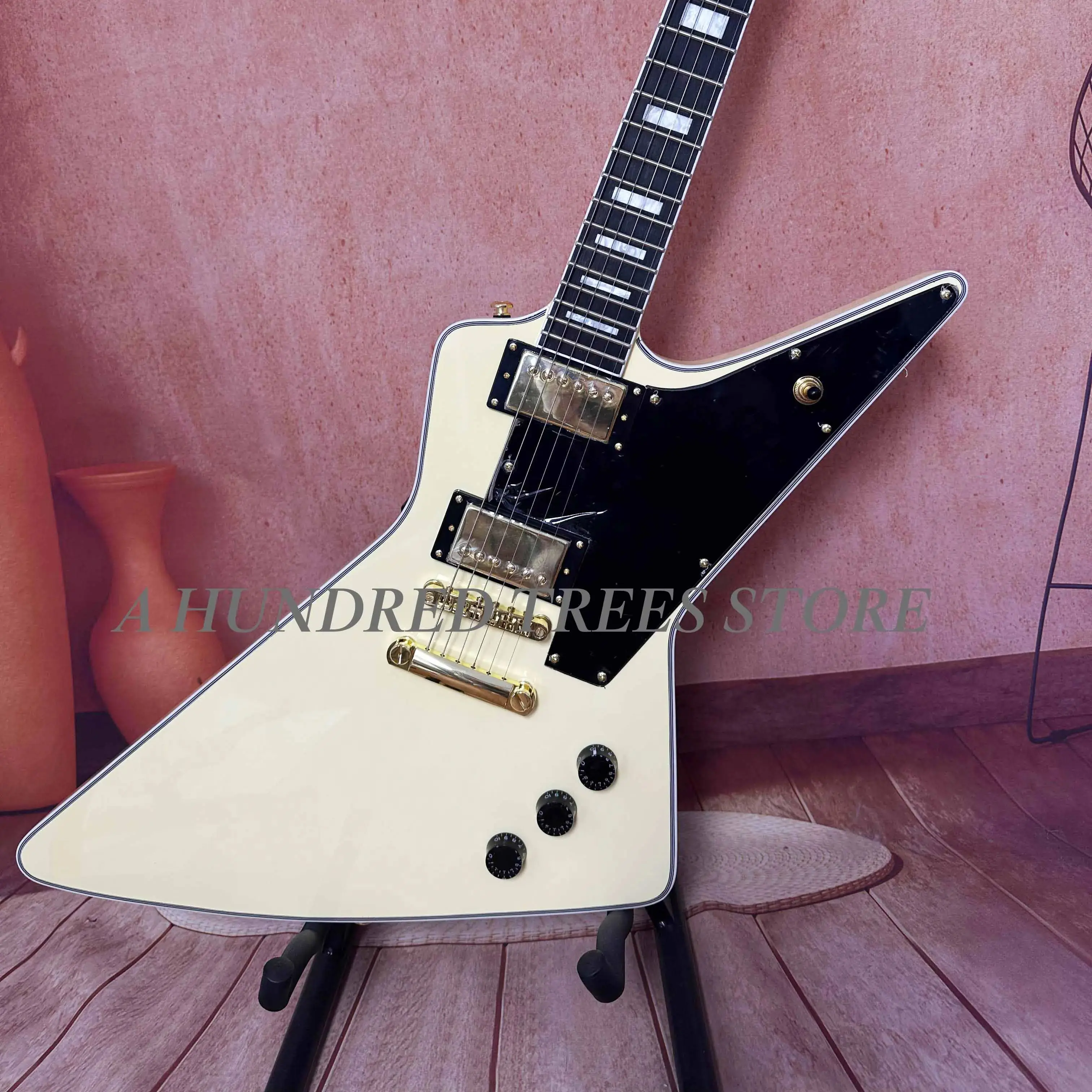 

Custom 6 Strings Explorer Electric Guitar Glossy Finished Guitarra free shipping