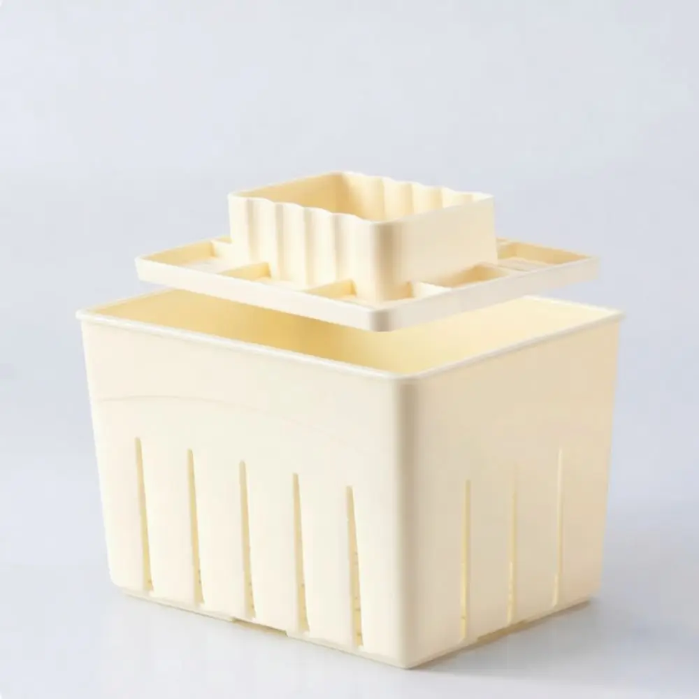 Food Grade Tofu Mold Household Pressing Box For Diy Bean Curd Plastic Kitchen Gadget Essential Cooking Tool Easy Clean