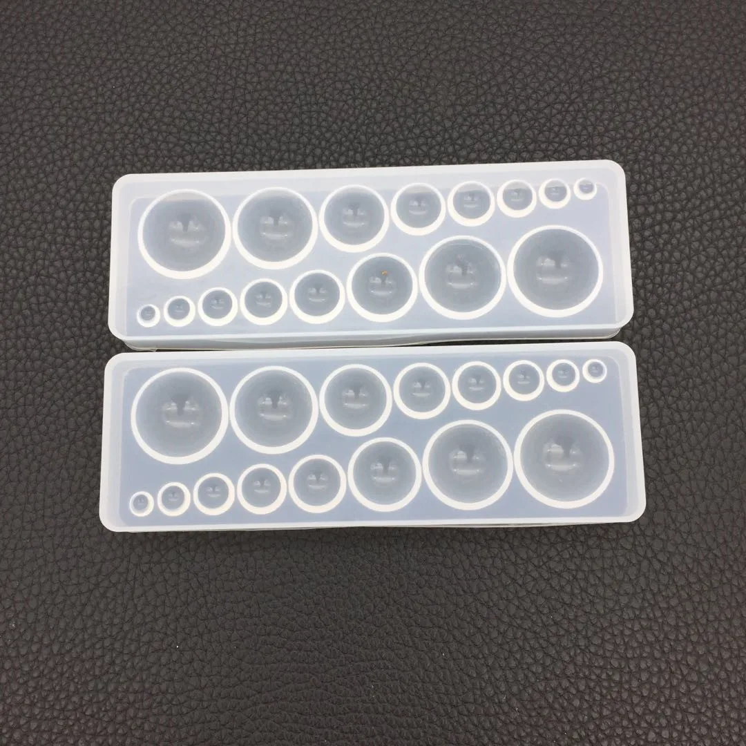 يمكن استخدام مجموعة متنوعة من قوالب السيليكون ذات مواصفات دائرية مختلفة مصنوعة من راتنجات الإيبوكسي لإكسسوارات رقعة المجوهرات #5