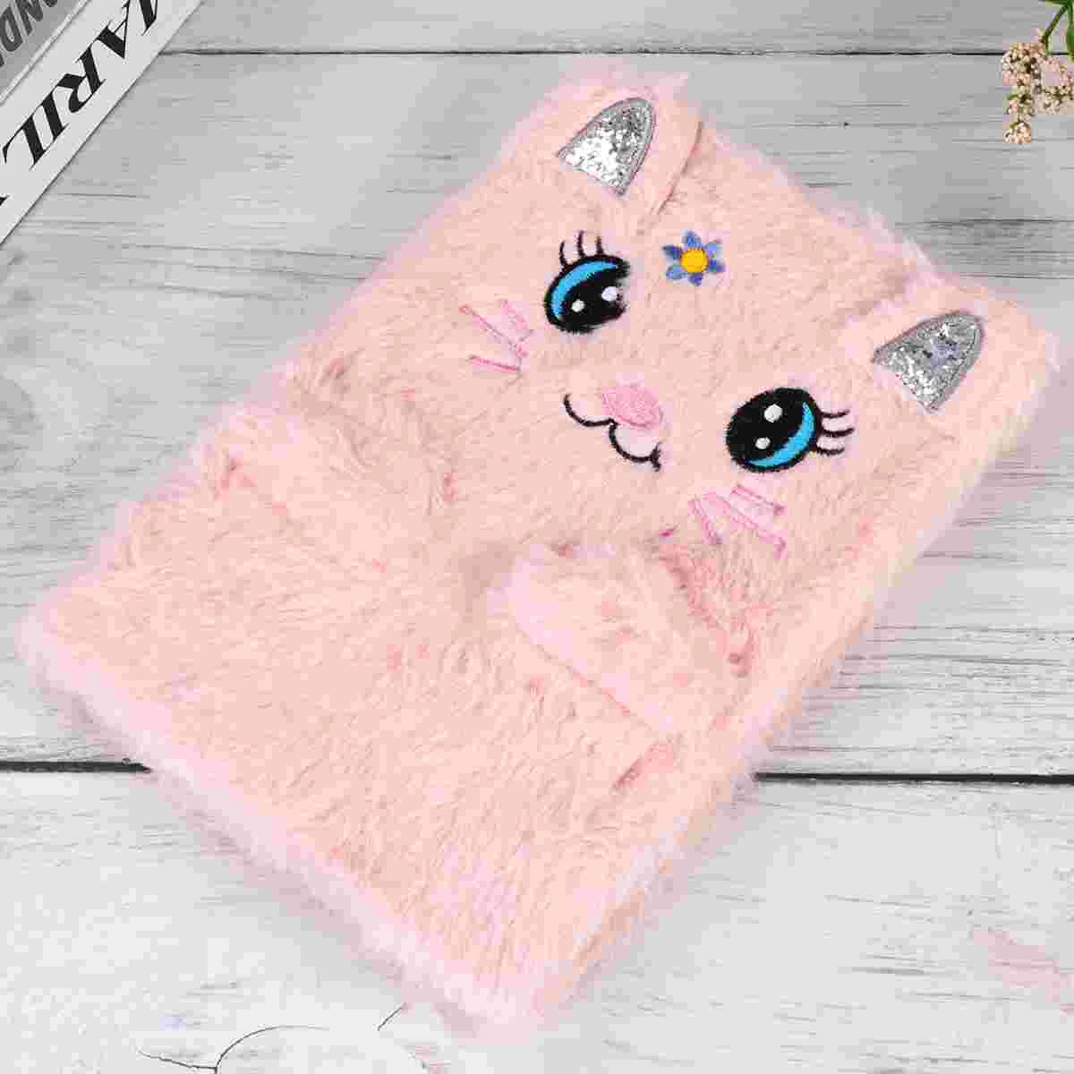 Cartoonnotebookplushnotebooknotebookcatnotebook The Little Girl Writing Pad Pocketbook Girls