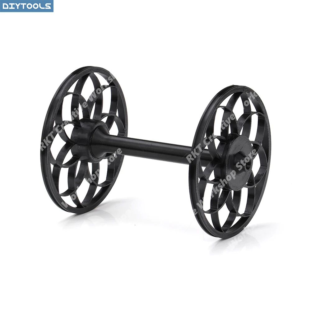 Spool Black For Little Spinning Wheel Electric Yarn Winder Automatic Weaving Mini Home Use Cat Dog Hair Machine DIY Cotton Singl view 5