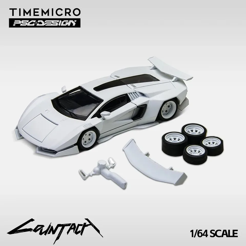 【希少/チェイス】1/64 ランボルギーニ カウンタック サイバーパンク 仕様 タイムマイクロ在庫 1:64 PSC サイバーパンクカウンタック V Ver