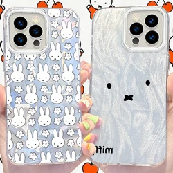 Lovely Miffys Shine Camlet Laser Phone Case for iPhone 16 15 14 13 12 11 Pro Max XR XS X 8 7 6S 6 Plus SE 2020 2022 Cover Funda