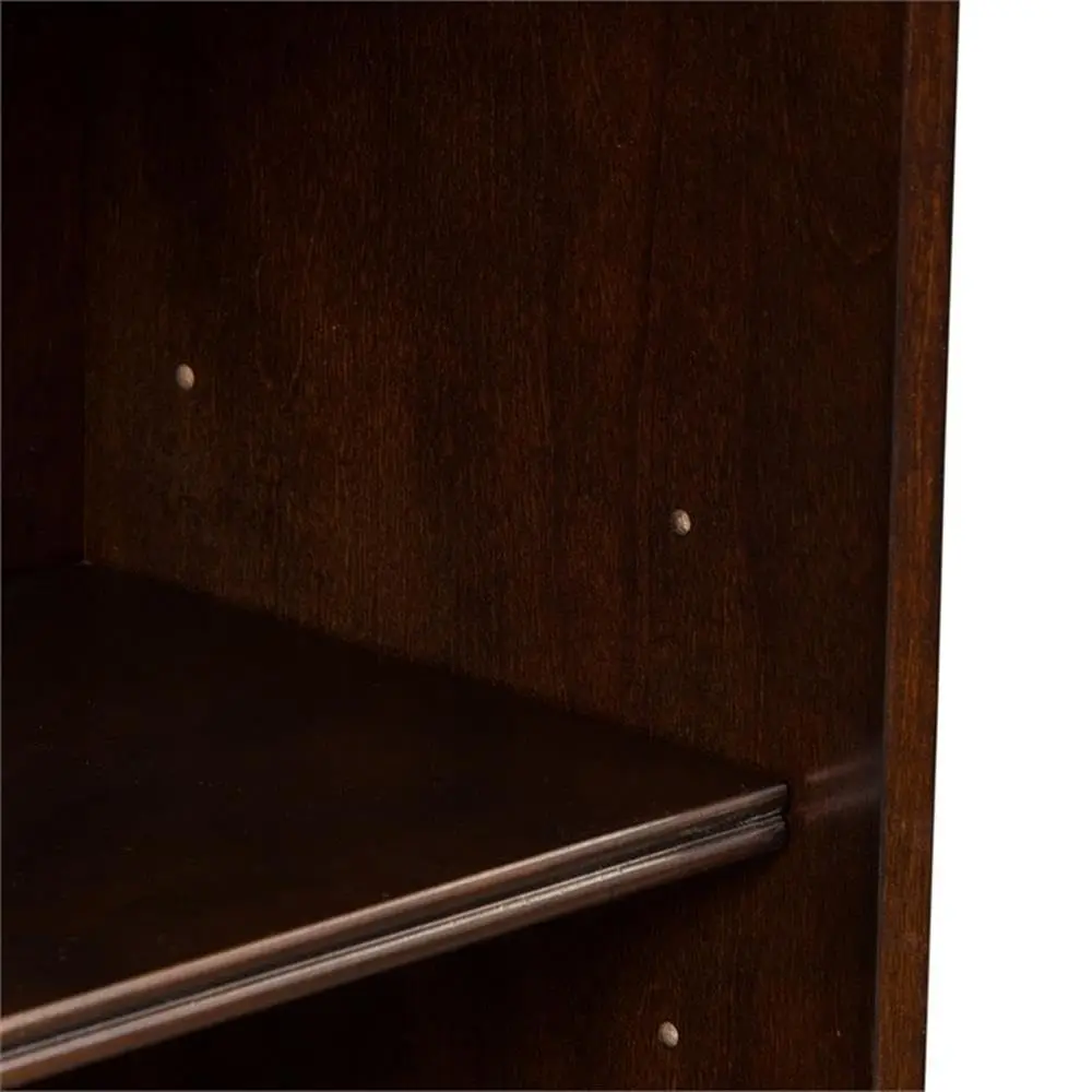 48 Inch Bookcase Wooden Storage Shelves Office Home Library Display, Customized