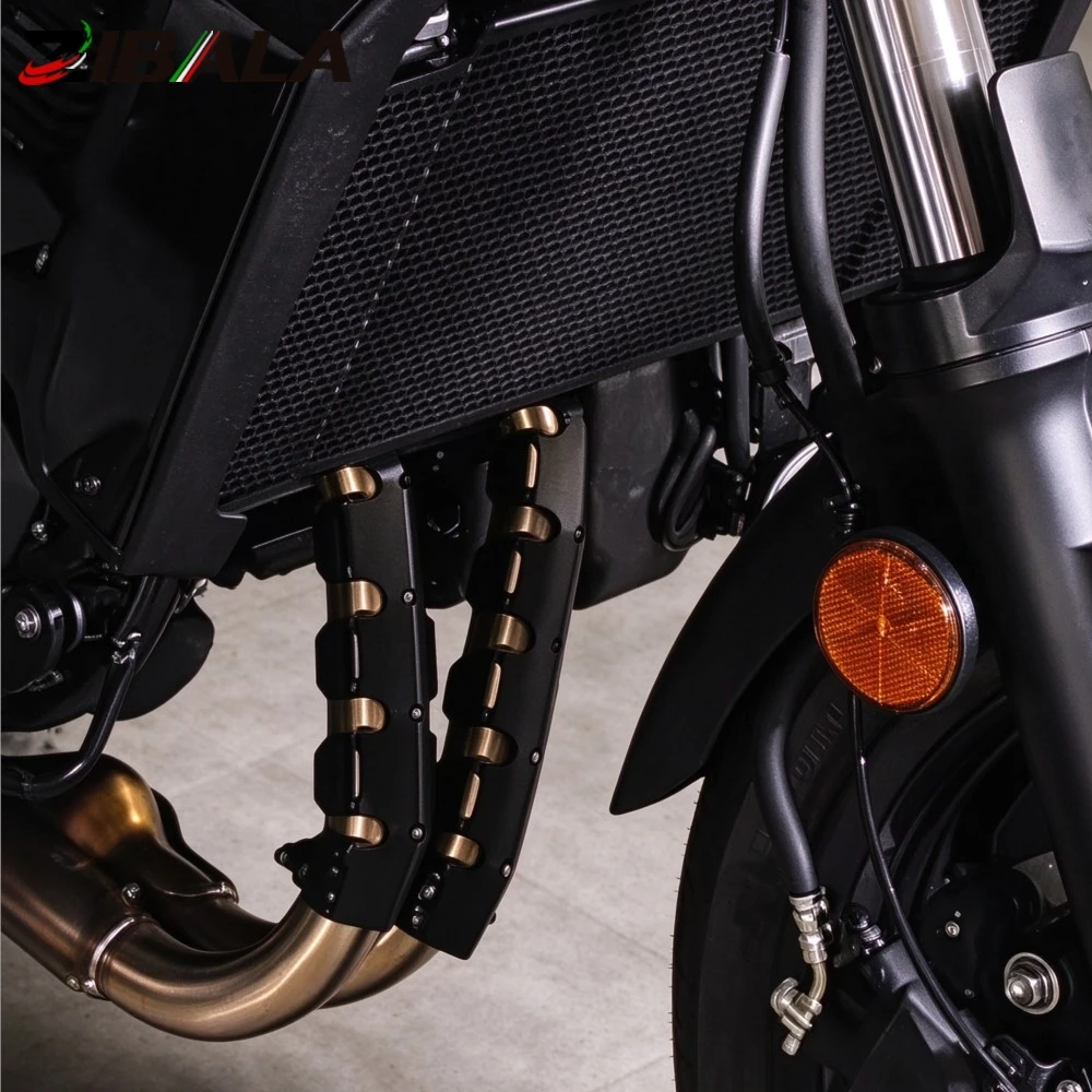 For SHERCO SE250 SE300 For GASGAS EC250 EC300 Motorcycle Exhaust Shield Protector Cover For Beta RR 2T 125 200 250 300 X-TRAINER