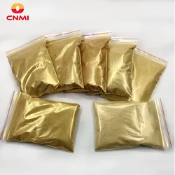 100g Royal Gold Mica Powder Pearlescent Pigment Resin Colorant Skin Safe for DIY Soap Epoxy Resin Candle Nail Makeup Crafts Dye