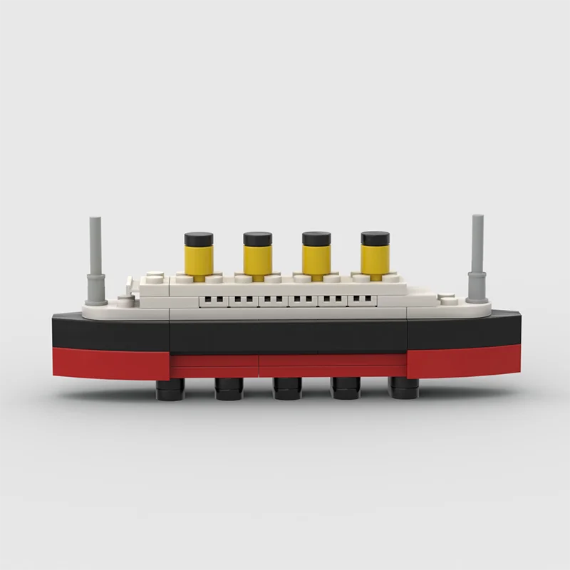 Classic Titanic Cruise Ship Model Building Toy Set - Perfect for Developing Children's Hands-On Skills and as a Birthday Gift.