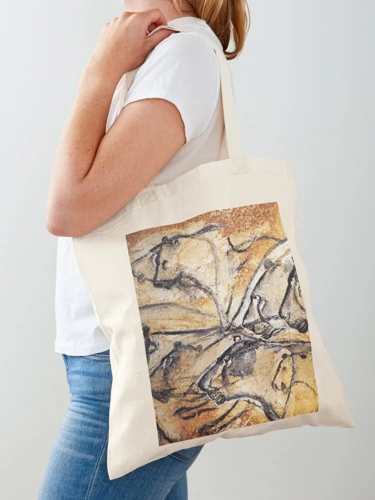 Cave Art Paintings Lions Tote Bag Eco bag Custom bag