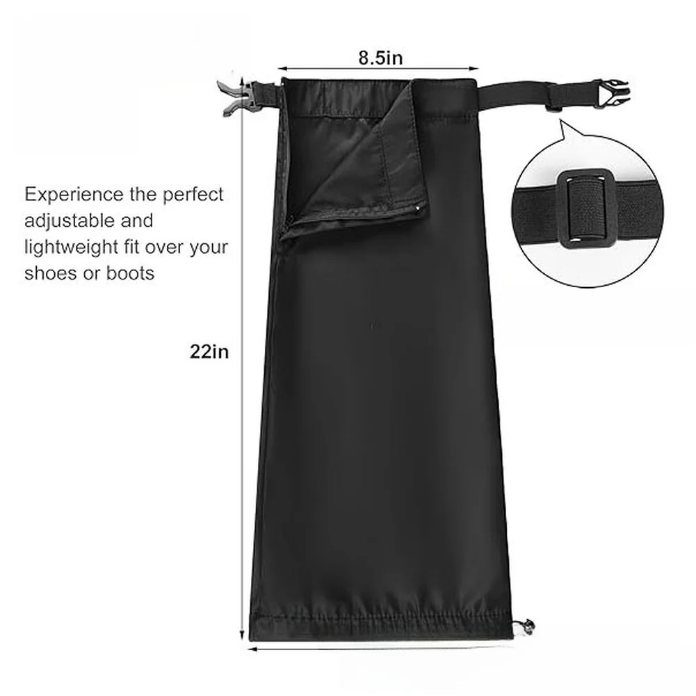 2PCS Garden Trimming Leg Guards Adjustable Oxford Fabric for Lawn For Farm Outdoor Work Black 56x27x21cm Reinforced Stitching