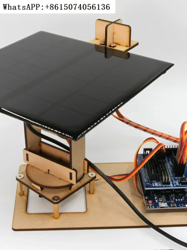 Intelligent solar tracking machine, mobile phone charging, maker power generation, suitable for Arduino Stem project