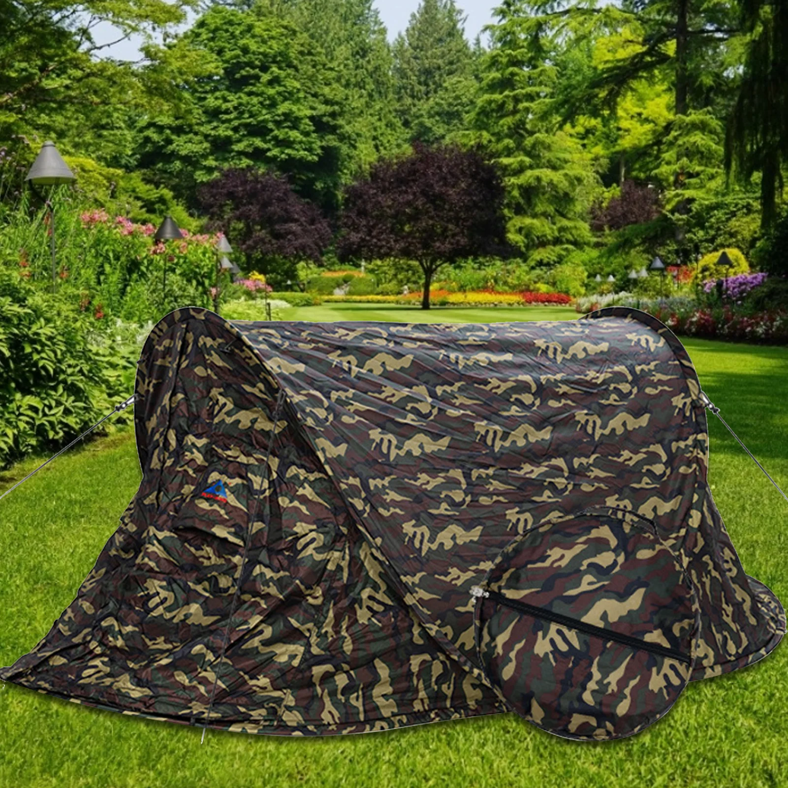 Automatic Open Outdoor Waterproof Camping Tent Single Camouflage Beach Tent Quick Open Easy Install Tent