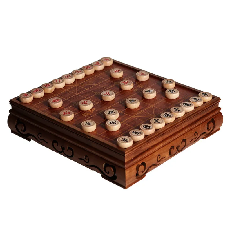 Solid wood chess for children with chess boards and oak chess competitions