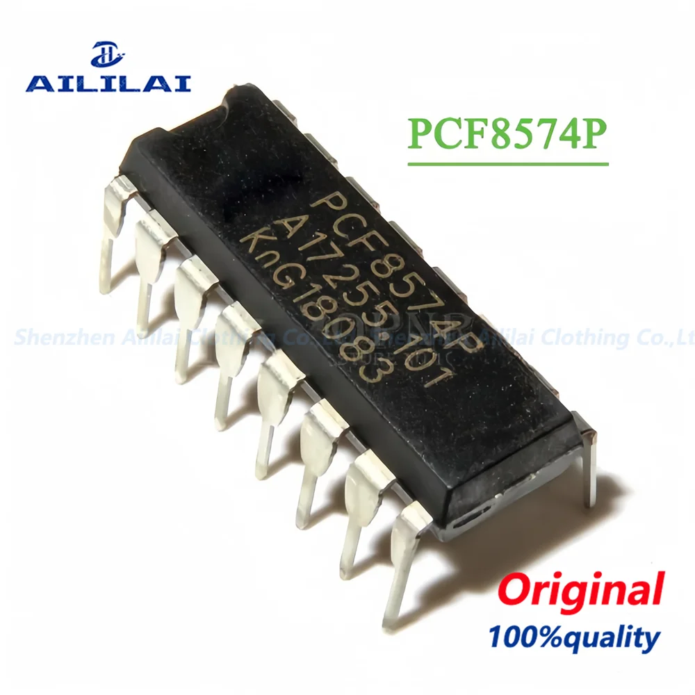 5PCS PCF8574P DIP16 PCF8574 DIP 8574P DIP-16 PCF8574AP new and original IC