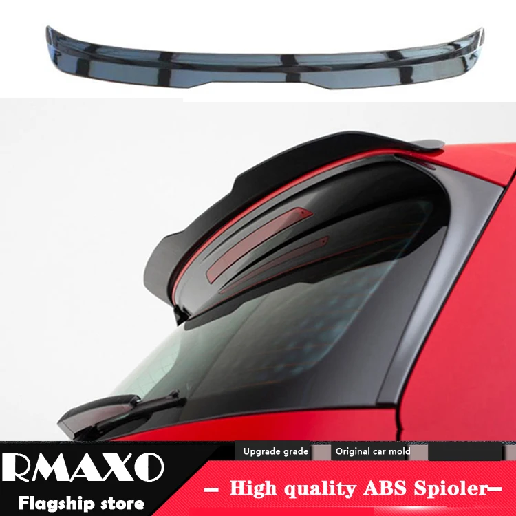 For Golf 7 Rline MK7 7.5 Spoiler 2014-2018 GOLF R GTI GTD ABS Material Car Rear Wing  Color Rear Spoiler For Spoiler