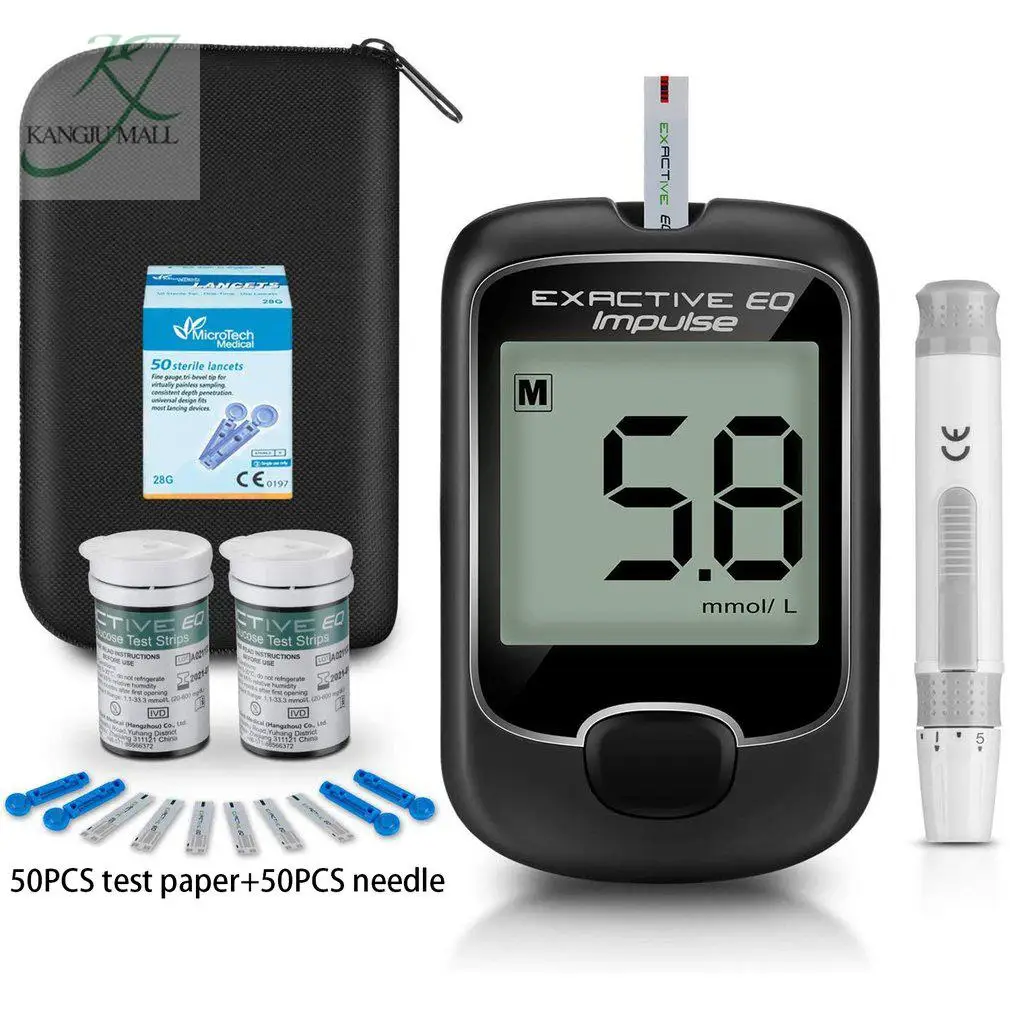 

Blood Glucose Meter Glucometer And Test Strips Sugar Monitor Diabetes Tester Home Medical Device Health Care Tools