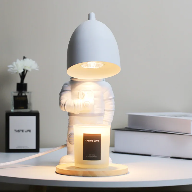 Astronaut Dimmable Table Lamp for Living Room Bedroom Lamp Angle Adjustable Desk Light Fixtures Home Decor Kids Holiday Gifts
