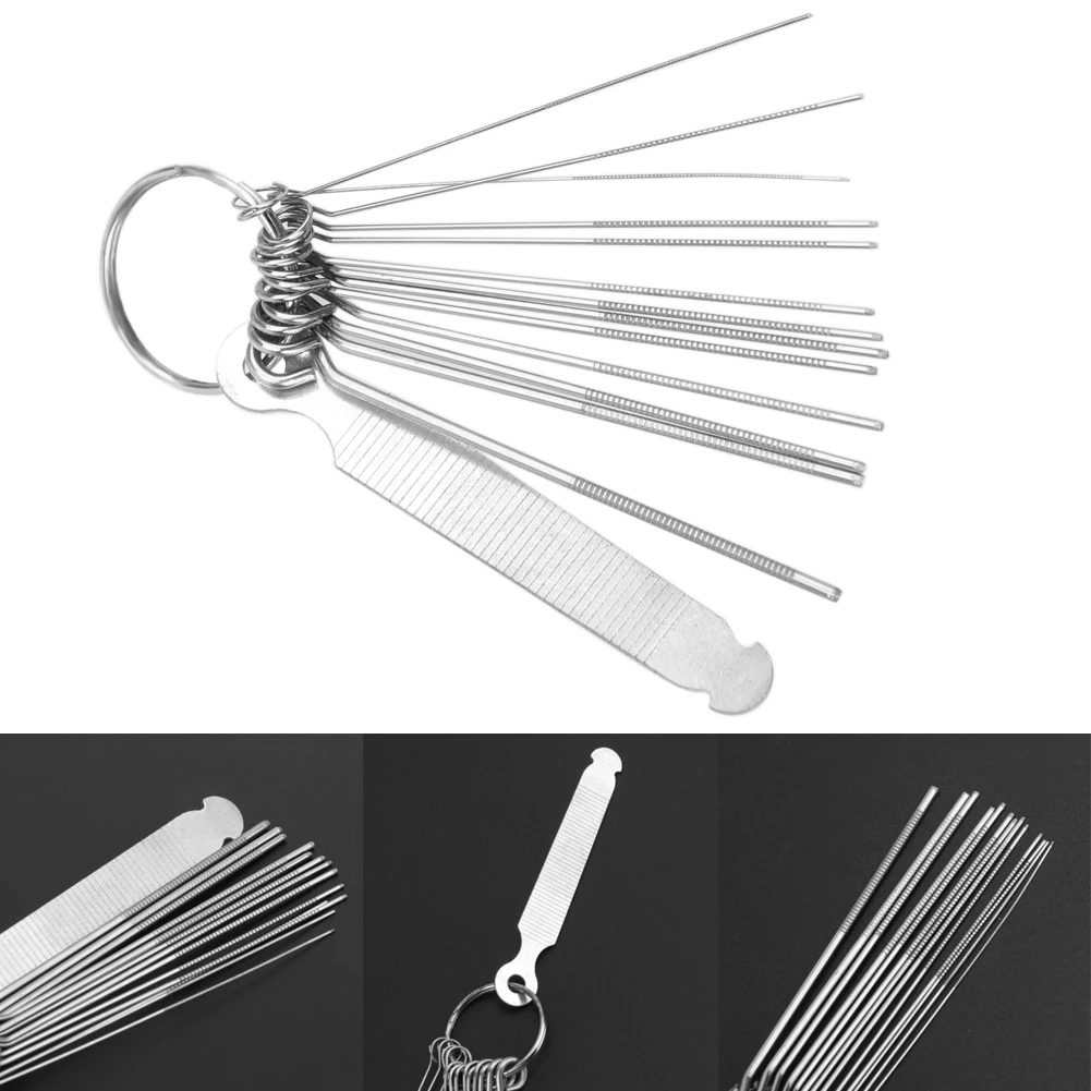 المهنية المنشار قضبان فتحة الايداع مجموعة استبدال الغيتار الجوز الشق ملف المنشار قضبان DIY بها بنفسك أدوات إصلاح الغيتار الموسيقى الملحقات