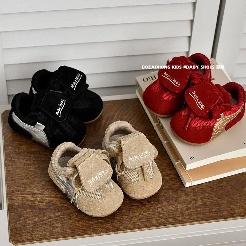 2026 Hot Selling Spring And Autumn Baby Boys and Girls First Walking Toddler Shoes Newborn Pre-Walking Fashion Casual Shoes