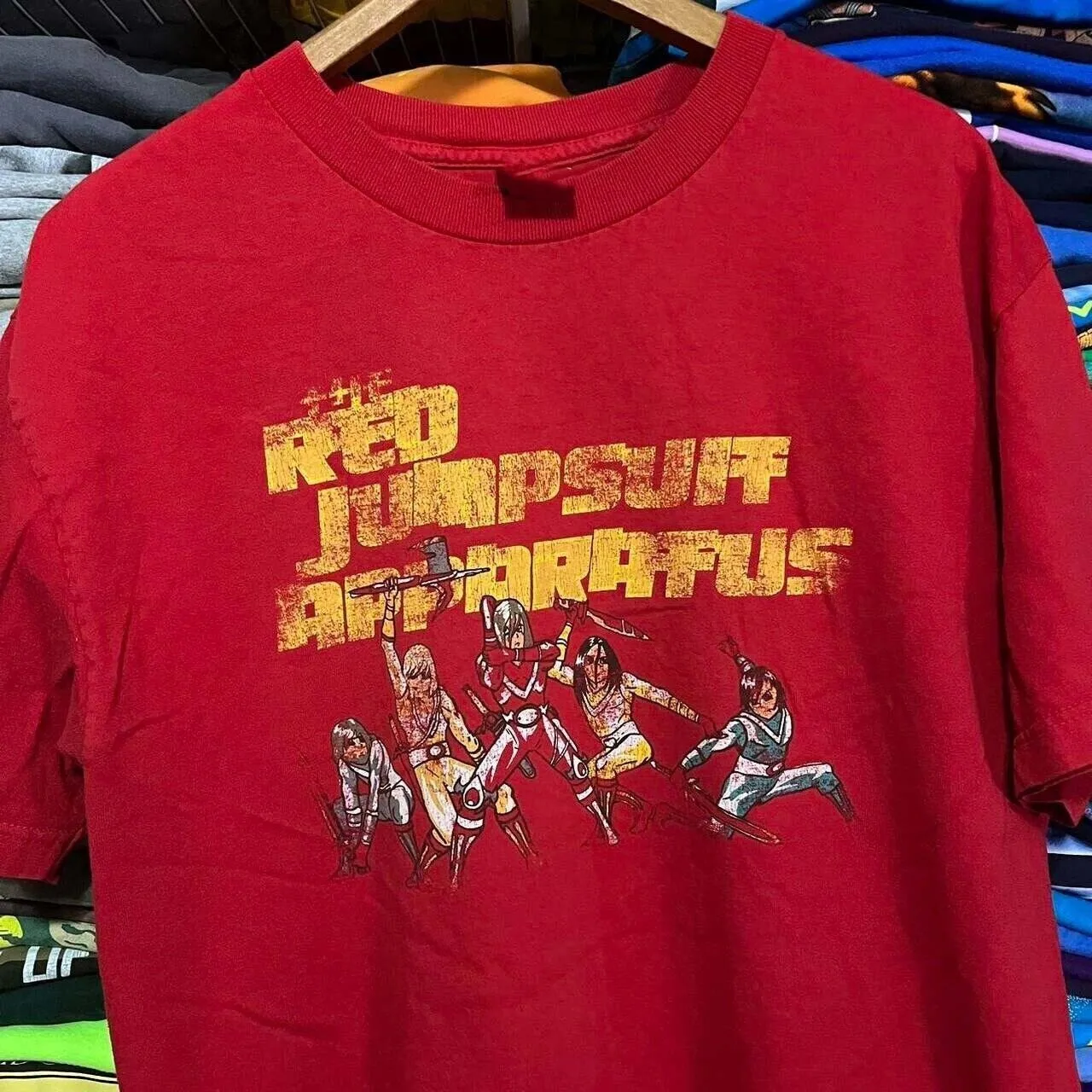 The Red Jumpsuit Apparatus Band Red Heavy Cotton Shirt PP1533