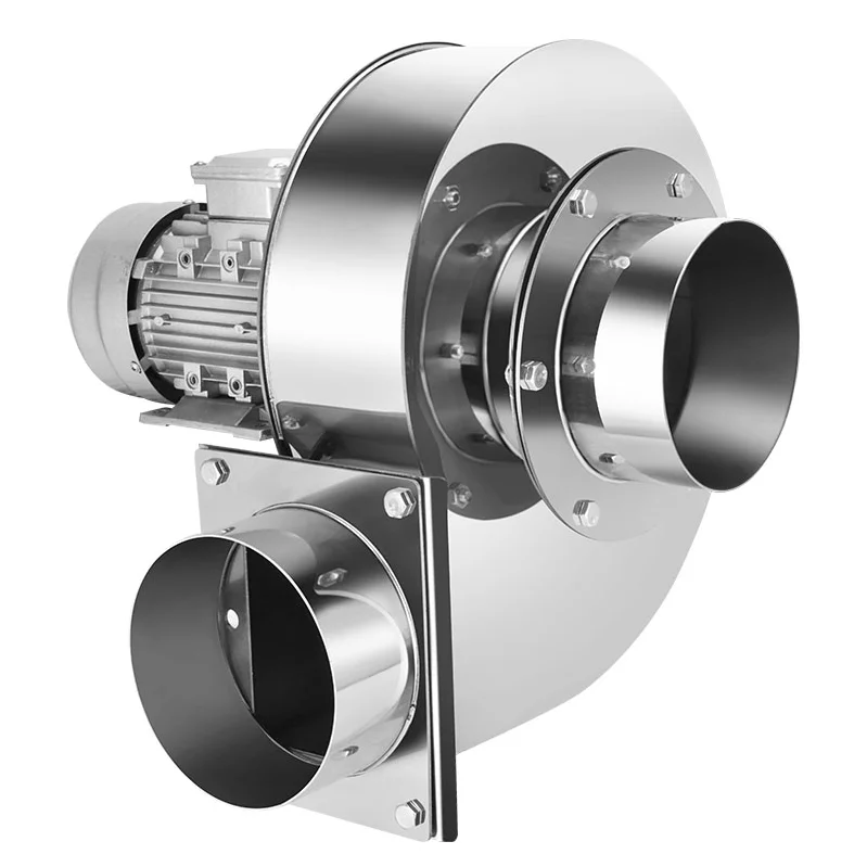 

304 Stainless Steel Boiler Induced Draft Fan High Temperature Resistant Smoke Exhaust Combustion Vent Booster Fan