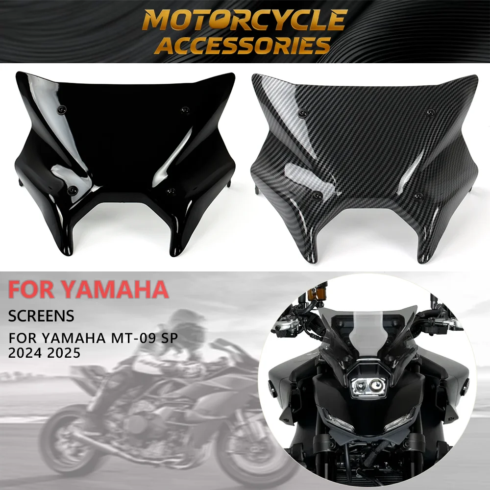 

For YAMAHA MT09 mt09 MT 09 MT-09 SP 2025 2024 New Motorcycle Accessories Three colors of windshield can be selected freely