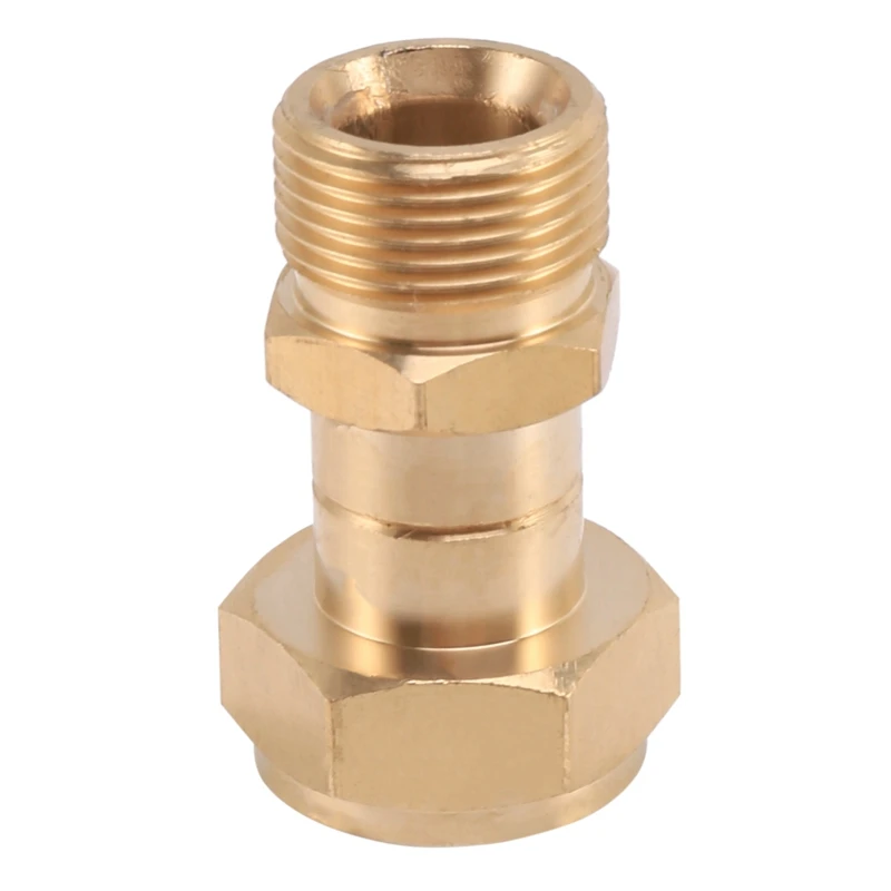 4X Pressure Washer Swivel Joint, Kink Free Gun To Hose Fitting, Anti Twist Metric M22 14Mm Connection, 3000 Psi