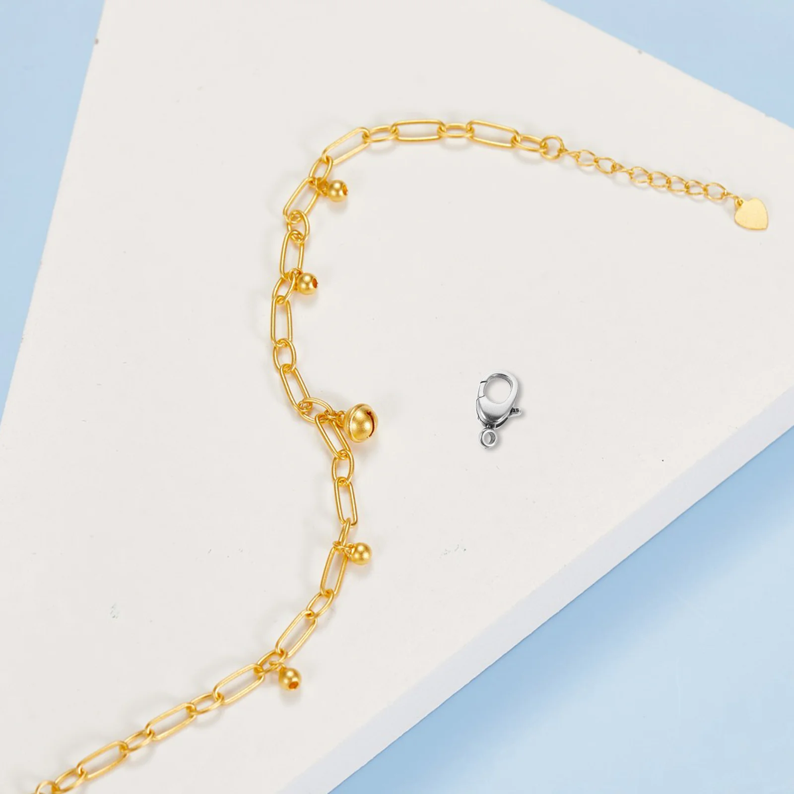 

Серебряная застежка-лобстер, прочные металлические ювелирные застежки, легко открывающийся пружинный разъем для ожерелья, браслета, проектов «сделай сам»