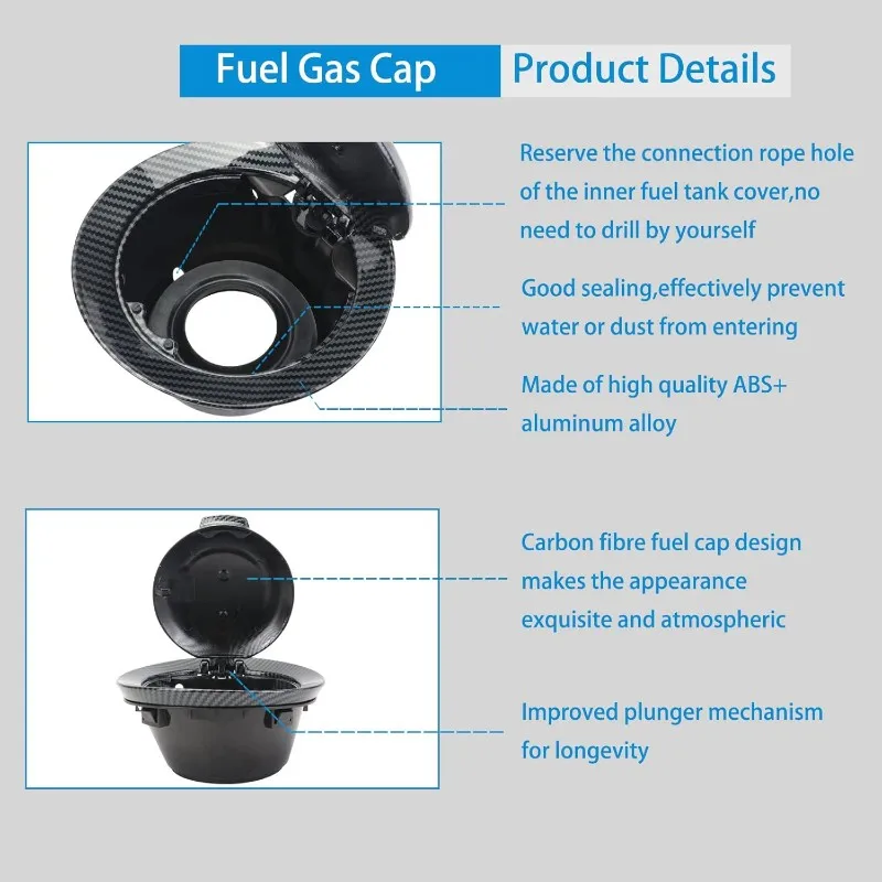 

Корпус топливной заливки, крышка дверцы бензобака 68250120AA для Dodge Challenger 2008-2023, аксессуары