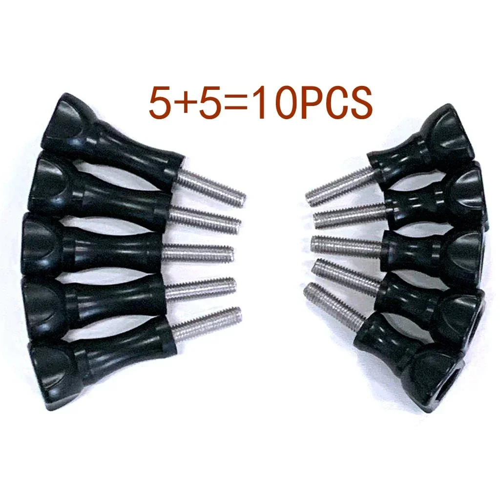 Parafusos e Porcas Originais 100% Longos e Curtos para Câmeras GoPro Hero 11 10 9 8 7 6 5 4 3 3+ 2 Session Fusion e Caixas de Proteção