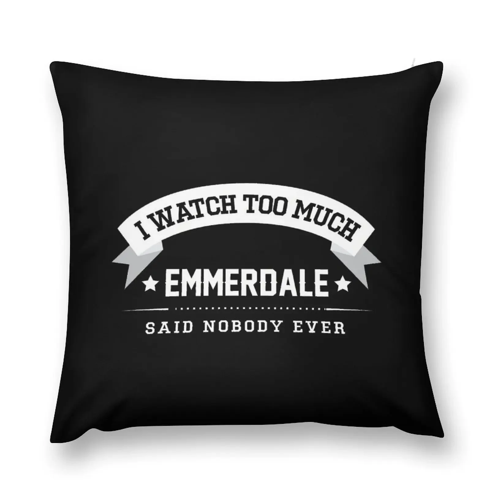 

Sorry Can't I Have to Watch Emmerdale Throw Pillow Cushions For Decorative Sofa Decorative Cushions For Luxury Sofa pillow