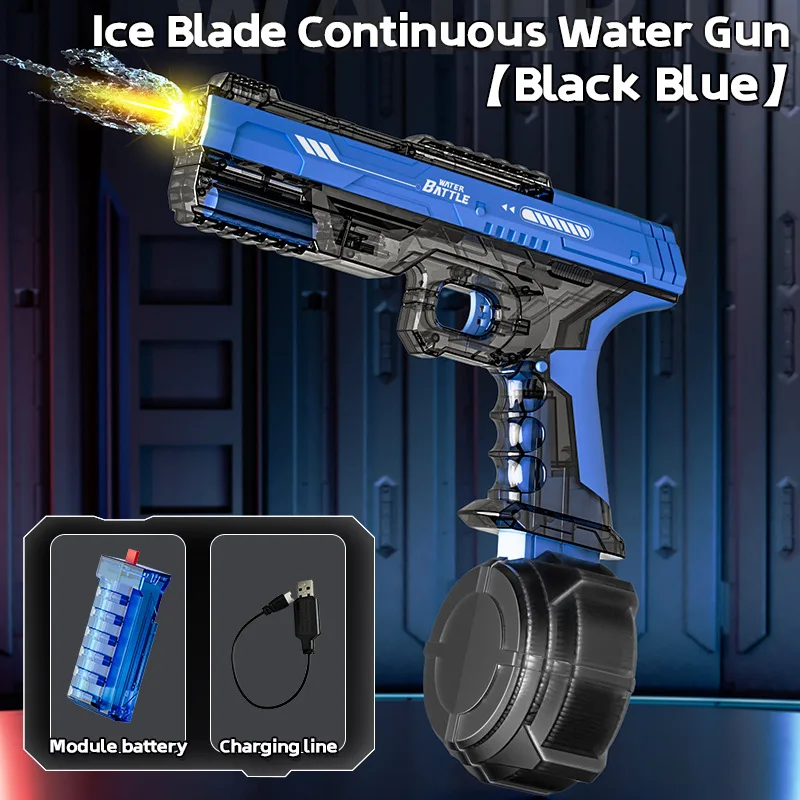 Nuovo giocattolo da tiro con pistola ad acqua elettrica ad alta pressione, gioco di combattimento estivo per piscine da spiaggia all'aperto, regalo giocattolo per bambini