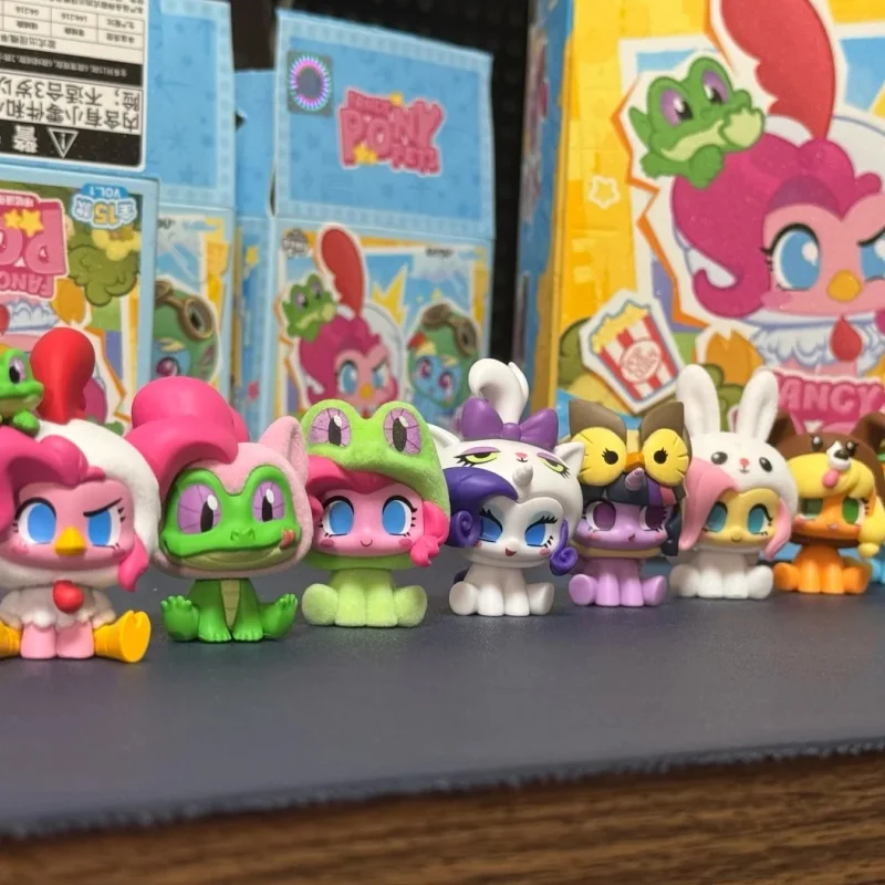 جديد حقيقي كايو بلدي ليتل المهر كادا سلسلة صندوق أعمى ألعاب صغيرة لطيفة سطح المكتب الديكور تحصيل لعبة فتاة هدية عيد ميلاد #2