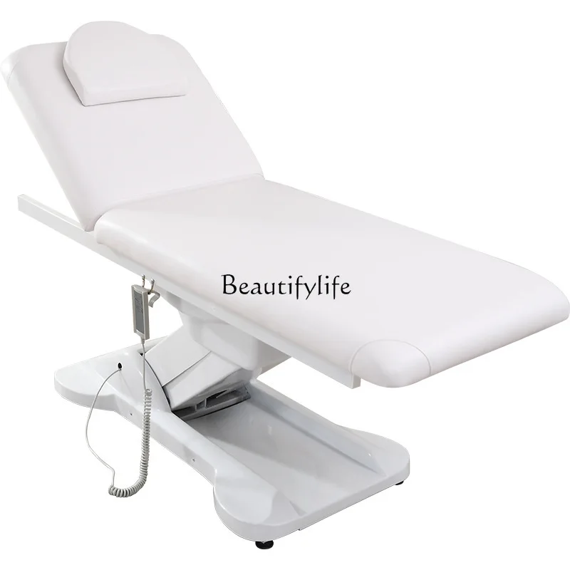 Electric beauty folding massage treatment bed, special dental treatment bed for beauty salons