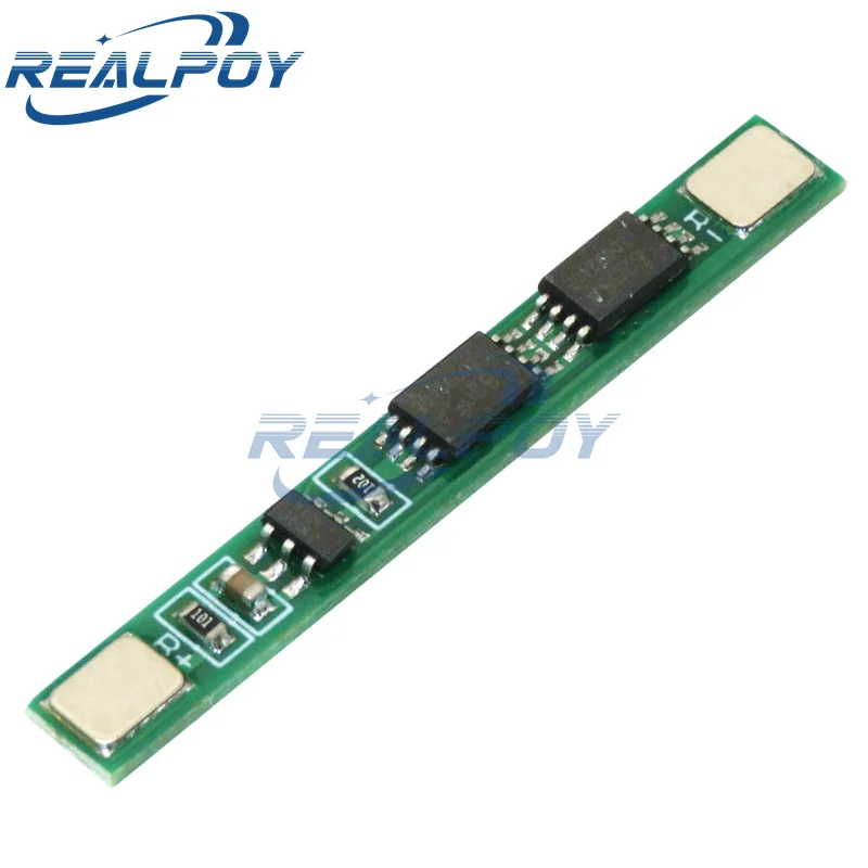 1S 3.7V 4A li-ion BMS PCM 18650 Battery Protection Board PCB for 18650 lithium ion li Battery Double MOS