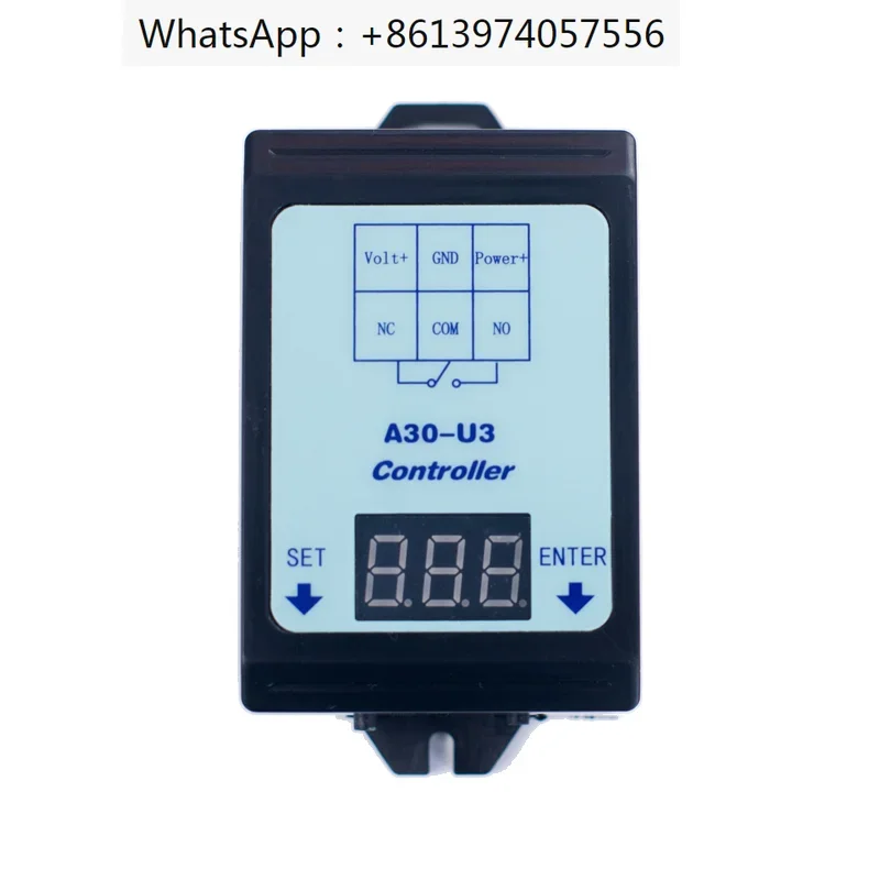 A30-U3 DC voltage relay 6-80V48V60V 30A detection control delay switch interval action