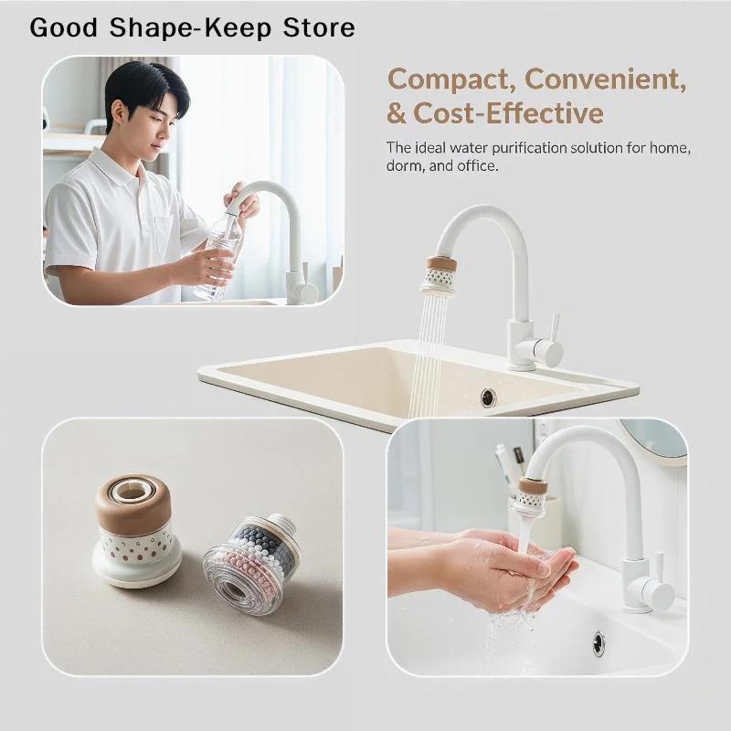dailyMulti-Layer Washable Tap Extender Faucet Filter for Kitchen EfficiencyDaily products