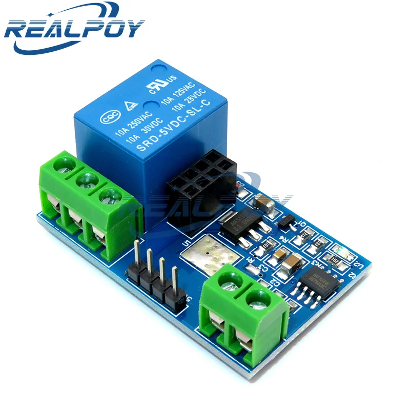 Módulo de relé WiFi ESP8266 de 5V, interruptor de control remoto para el hogar inteligente, aplicación de teléfono