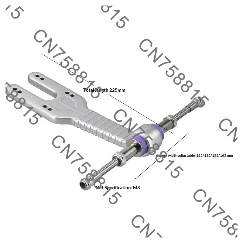 For Downhill Carving, Universal Skateboard Parts,LDP Longboard Extension Fork, Deck Riser Mount, Drop Truck Adapter