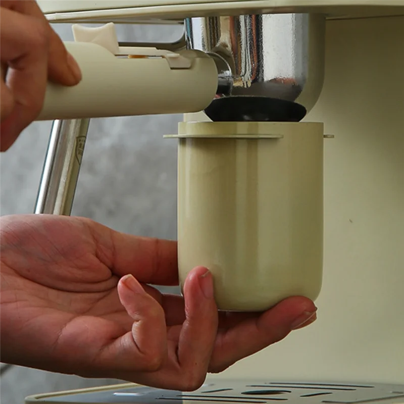 【HAPPYH】ملحقات ماكينة الإسبريسو 58 مم للمنزل والمقهى وكوب جرعات القهوة وجهاز استقبال مسحوق قهوة الإسبريسو لبار المطعم