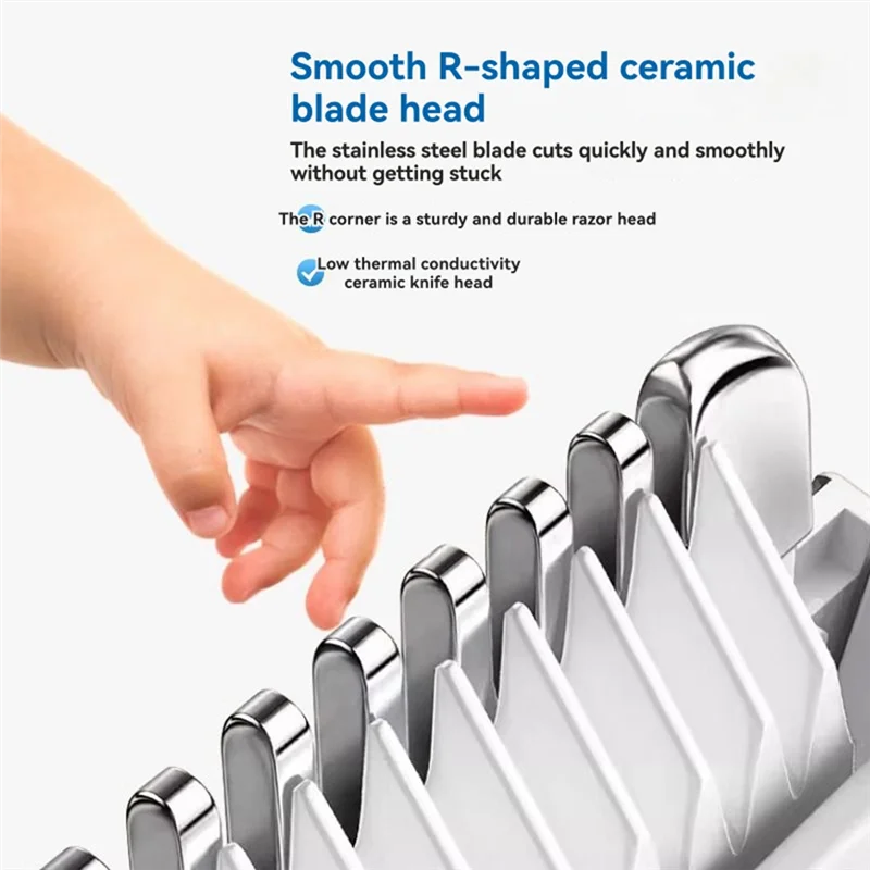 ماكينة تشذيب اللحية T83C-مكنسة كهربائية مدمجة لسوالف الشارب، ماكينة تشذيب شعر الوجه #5