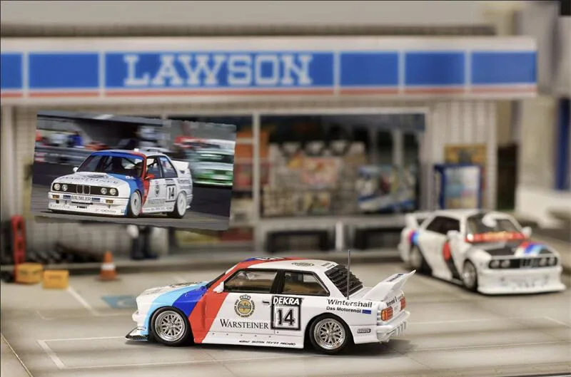SW 1:64 E30 M3 limitowana edycja 500 sztuk, model samochodu ze stopu