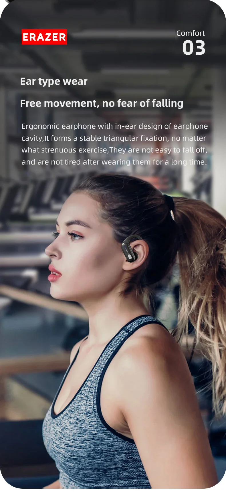 for Galaxy S25 Ultra S25 Plus S24 S23 S22 S21 Wireless TWS BT5.3 Sport Earhook HeadphoneMusic Stereo Noise Reduction Headphone