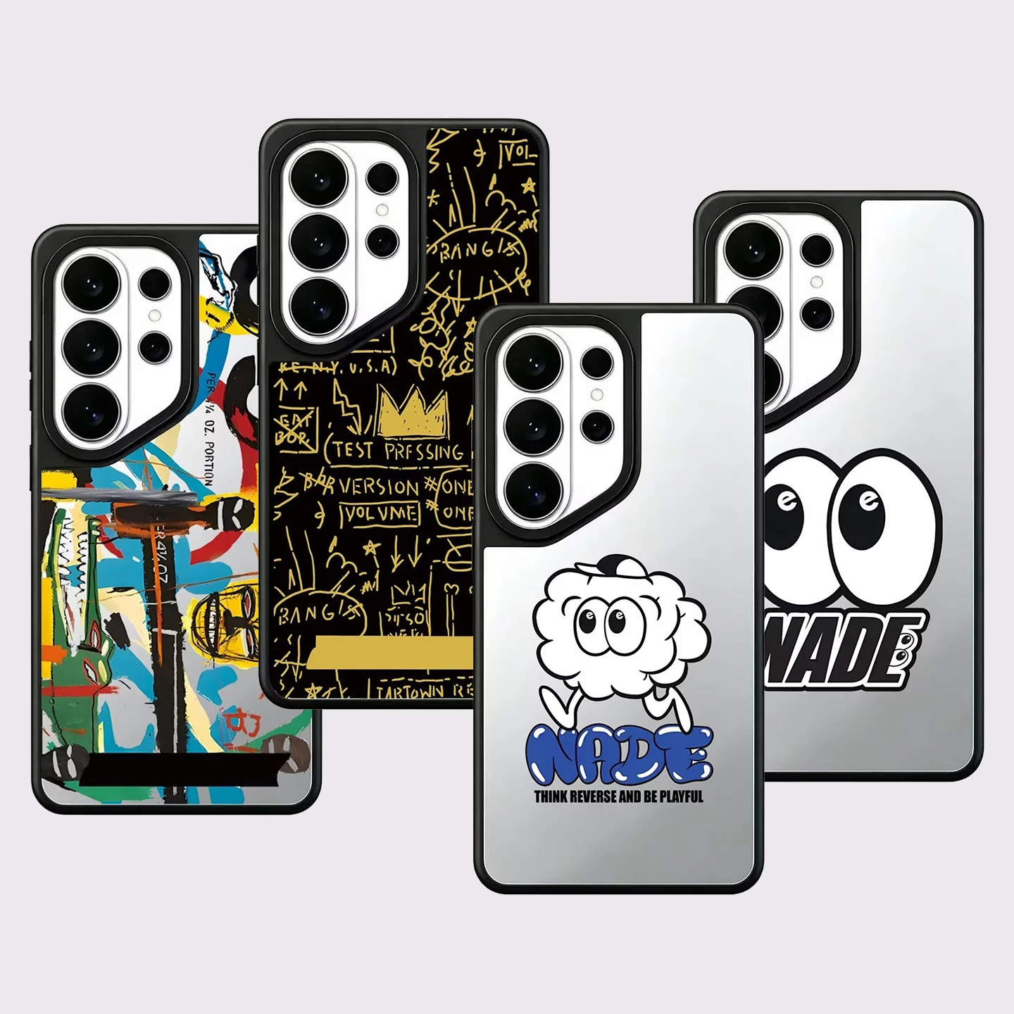 609131 Mirror Surface Magnetic Phone Cover for Samsung Galaxy S23 S24 S25 S26 Ultra S26+ Plus Case