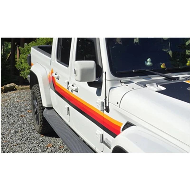 Car Vinyl Stickers body appearance Custom fashion sporty fashionable professional decal FOR Jeep Gladiator JT