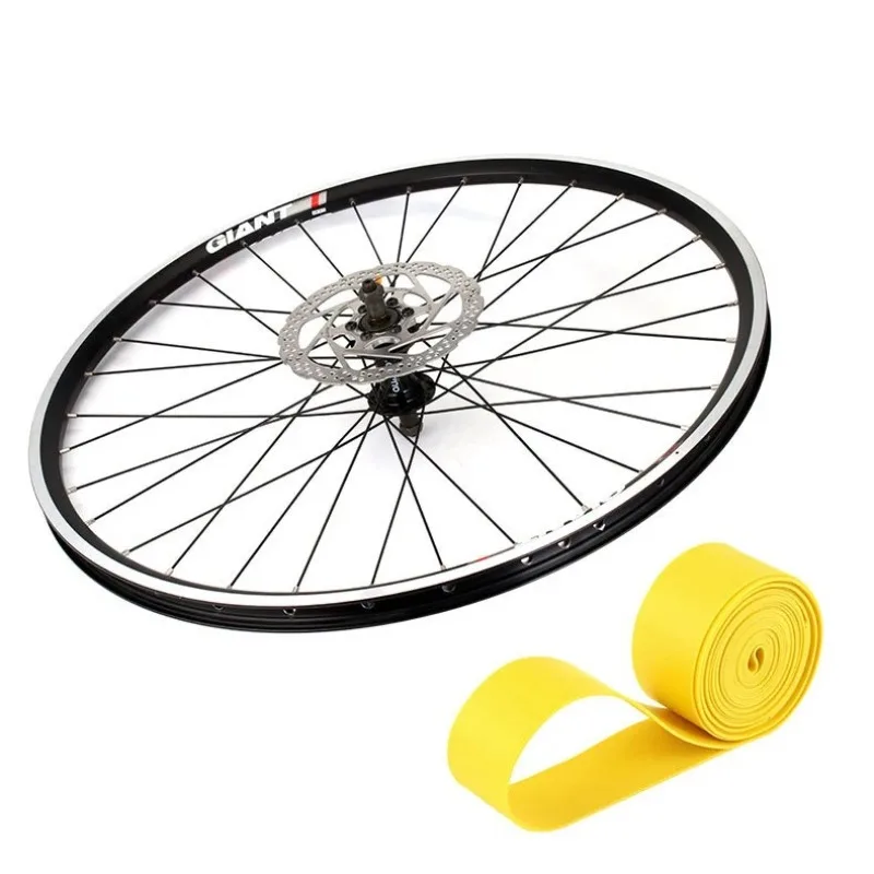 1 زوج ثقب برهان الأنبوب الداخلي الإطارات بطانة بولي كلوريد الفينيل حافة الشريط شرائط الجبلية الطريق إطار دراجة غطاء للحماية 26 27.5 29 700c مكافحة شقة #3