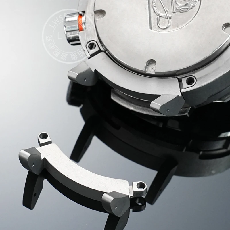 DIY modification head for Nishitetsu BN7020 super monster watch modification titanium alloy adapter head diving watch accessorie